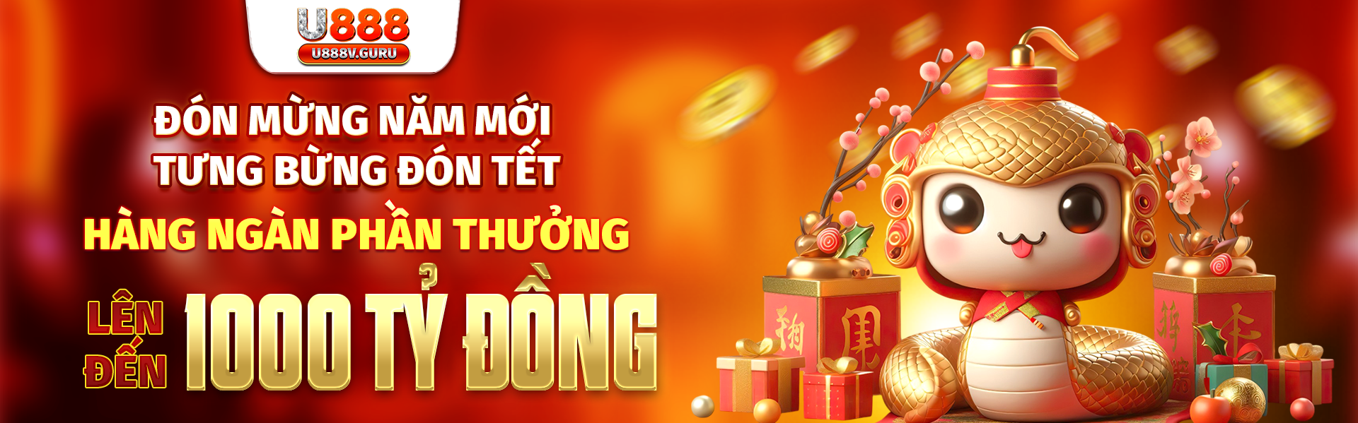 banner u888 nhiều phần quà lên đến 1000 tỷ đồng