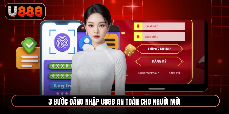 3 bước đăng nhập U888 an toàn cho người mới